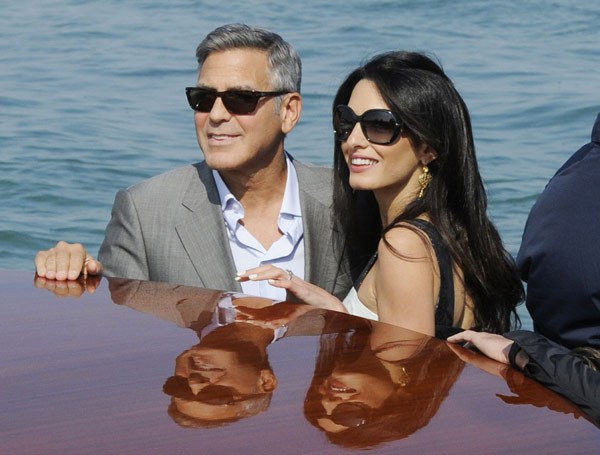 George Clooney and Amal Alamuddin Wedding Pictures